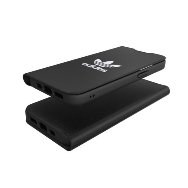 Adidas OR Trefoil Booklet Case PU pour Apple iPhone 13 noir-blanc – Image 5
