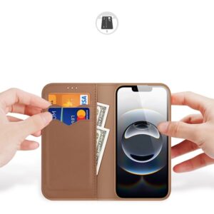 iPhone 16e - Dux Ducis Hivo Series Braun