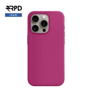 iPhone 16 Plus - silicone case, fuchsia (Magsafe version)