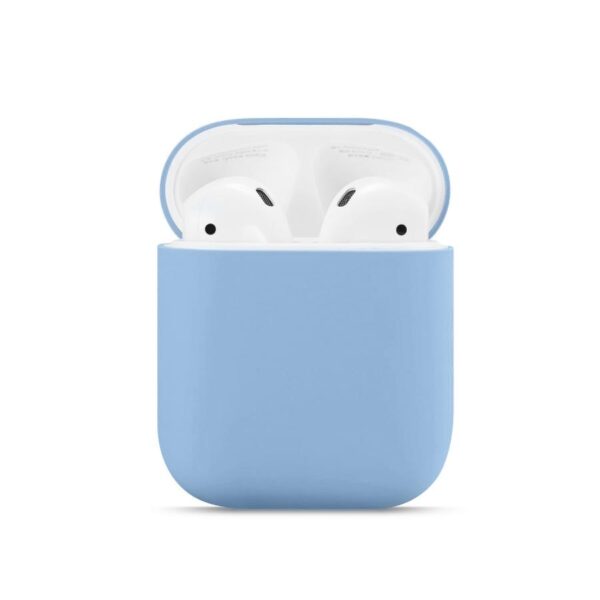 Airpods Silicone Case 1+2. Gen Sky Blue – Bild 5