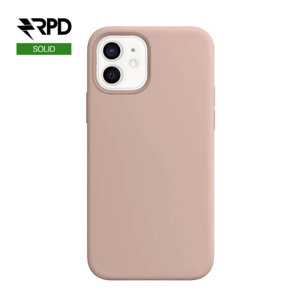 iPhone 11 - Custodia in silicone - Silicone solido, rosa sabbia (rosa chiaro)