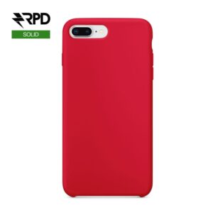 iPhone 7/8 Plus - Solid Silicone Case Rot