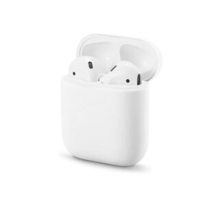 Airpods Silicone Case 1+2. Gen Weiss