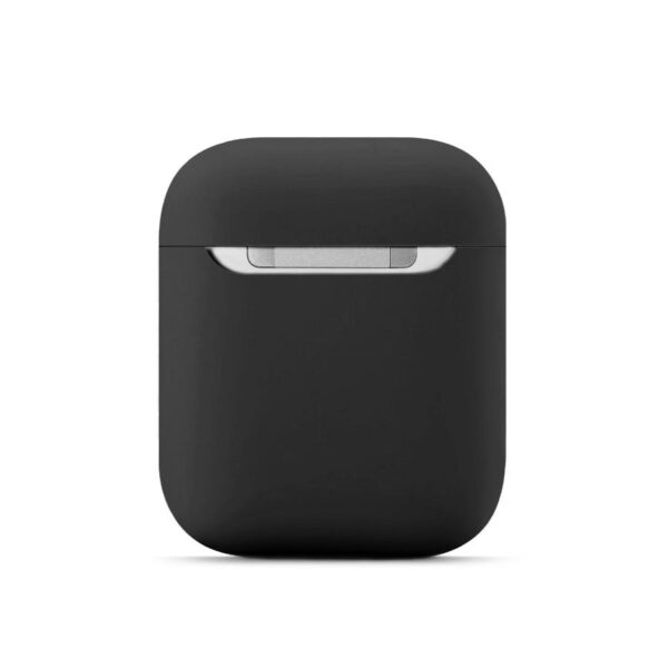 Airpods Silicone Case 1+2. Gen Black – Bild 3