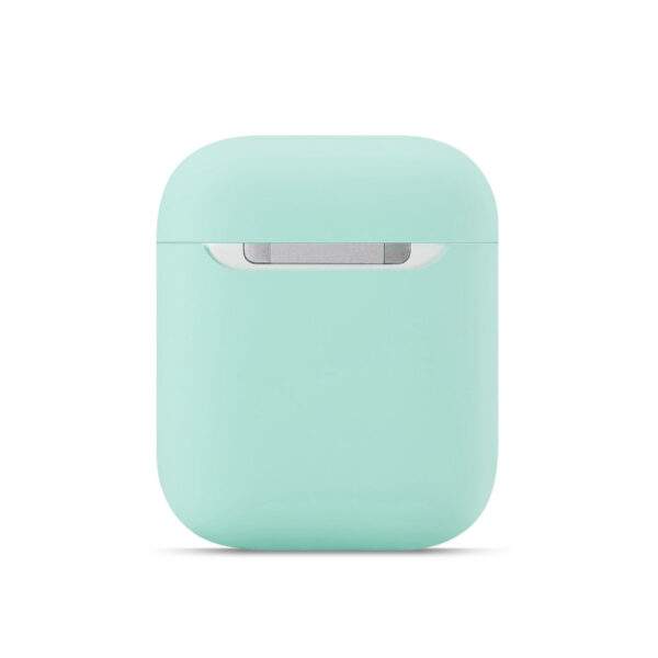Airpods 1+2. Gen - Silicone Hang Case Mint Green - Image 3