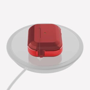 Raptic - Custodia Airpods Pro 1a + 2a generazione Trek Defence rosso