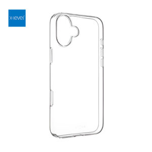iPhone 16e - X-Level Antislip Clear Case, Transparent