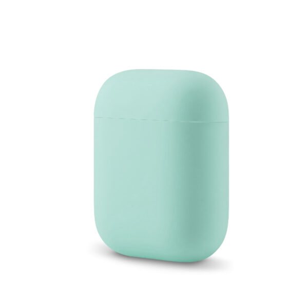 Airpods 1+2. Gen - Silicone Hang Case Mint Green - Image 2