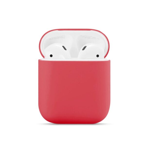 Airpods Silicone Case 1+2. Gen Red – Bild 5