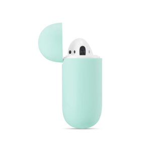 Airpods 1+2. Gen - Silicone Hang Case Mint Green