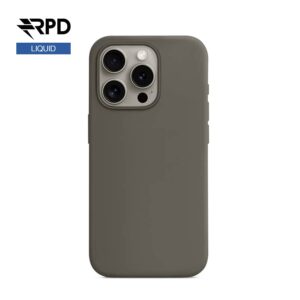 iPhone 16 - Silicone case, stone gray (Magsafe version)