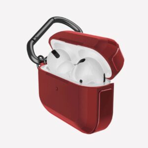 Raptic - Custodia Airpods Pro 1a + 2a generazione Trek Defence rosso