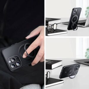 Apple Phone 16e - 360 Grad Magsafe Stand Etui violett