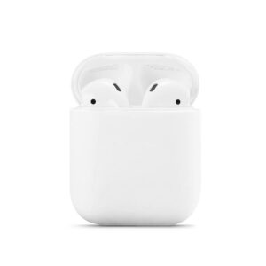 Airpods Silicone Case 1+2. Gen Weiss