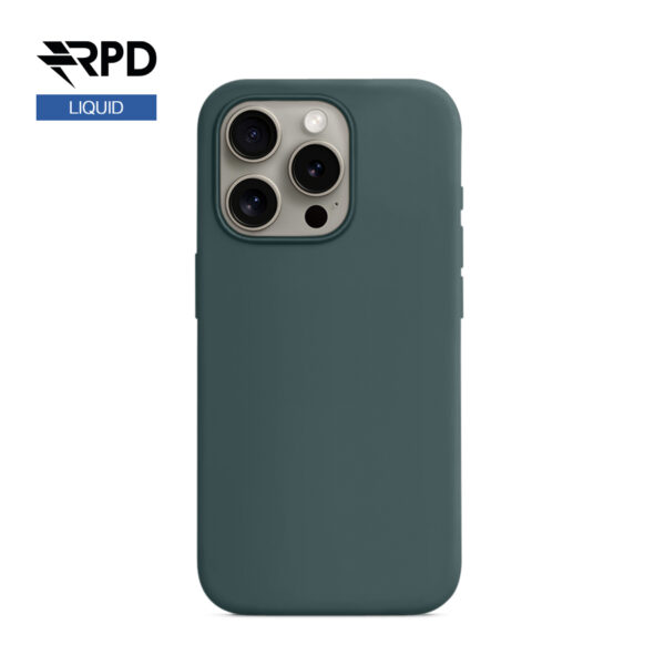 iPhone 16 - étui en silicone, vert mer (version Magsafe)
