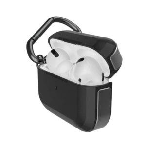 Raptic - Airpods Pro 1a + 2a gen. Custodia Carcasa Trek Defence nera