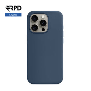 iPhone 16 - étui en silicone, denim (version Magsafe)