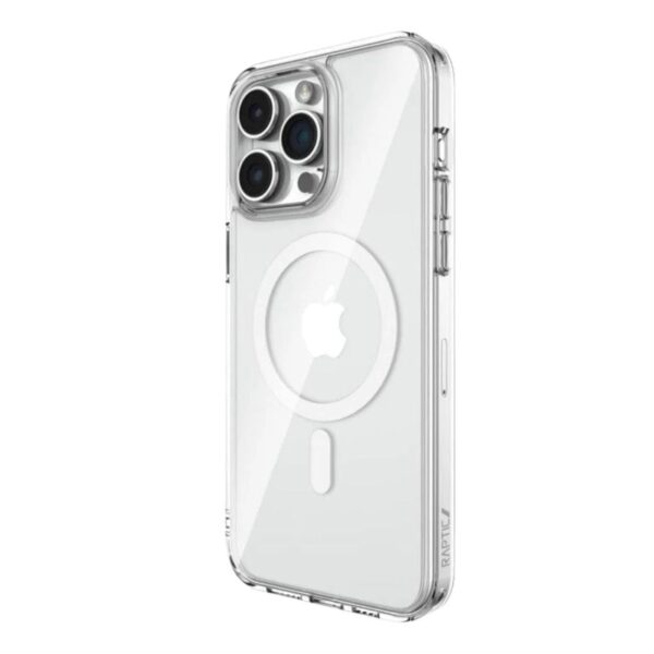 iPhone 15 Pro - Custodia Raptic Crystal Magsafe, protezione trasparente con funzione magnetica