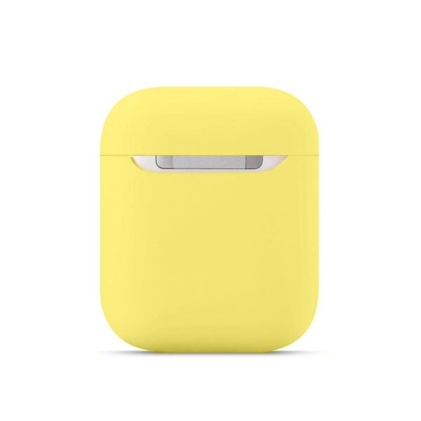 Airpods Silicone Case 1+2. Gen Yellow - Image 3