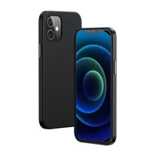 iPhone 12 - Baseus Original Magnetic Kunstleder Etui PB2849Z-3, Schwarz