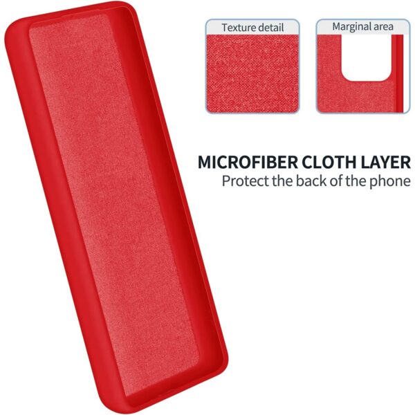 Samsung Galaxy S22 Plus - Custodia protettiva in silicone, rosso - immagine 6