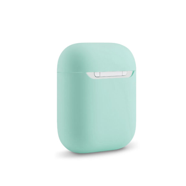 Airpods 1+2. Gen - Silicone Hang Case Mint Green - Image 4