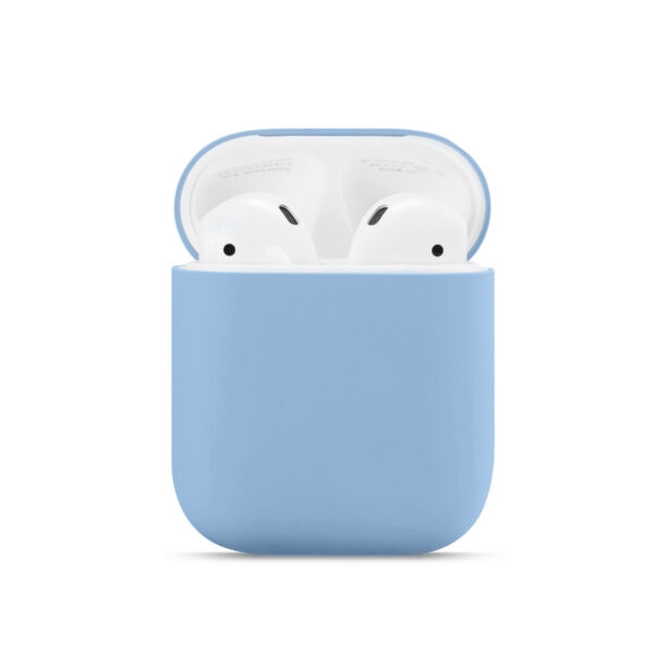 Airpods 1+2. Gen - Silicone Hang Case Sky Blue - Image 3