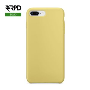 iPhone 7/8 Plus - Solid Silicone Case lemonade (light yellow)